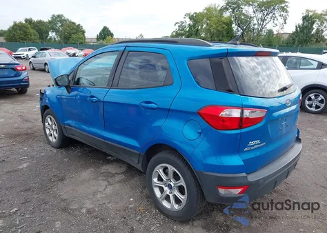 2019 Ford Ecosport Se из США, поврежденный, VIN MAJ3S2GE2KC270567